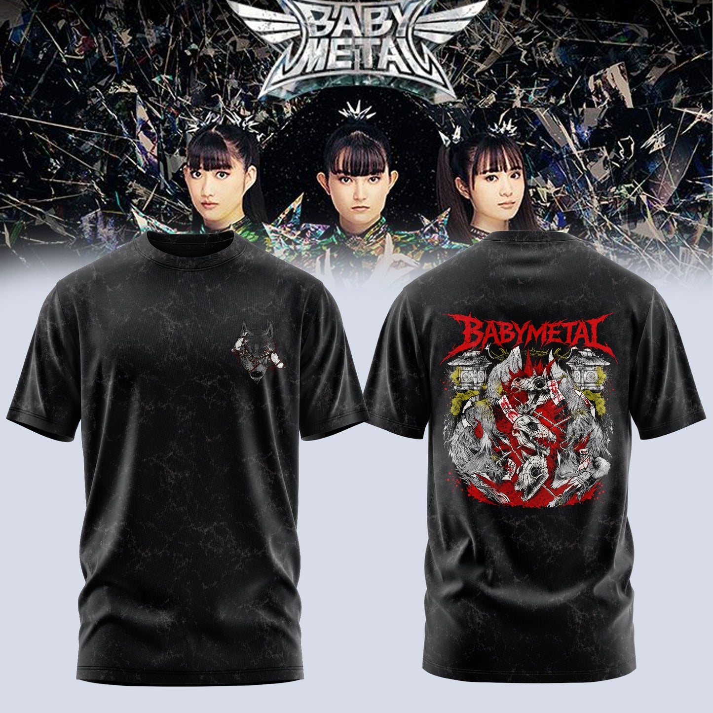 BbyMtl World Tour 2026 3D All-Over Print T-Shirt V4