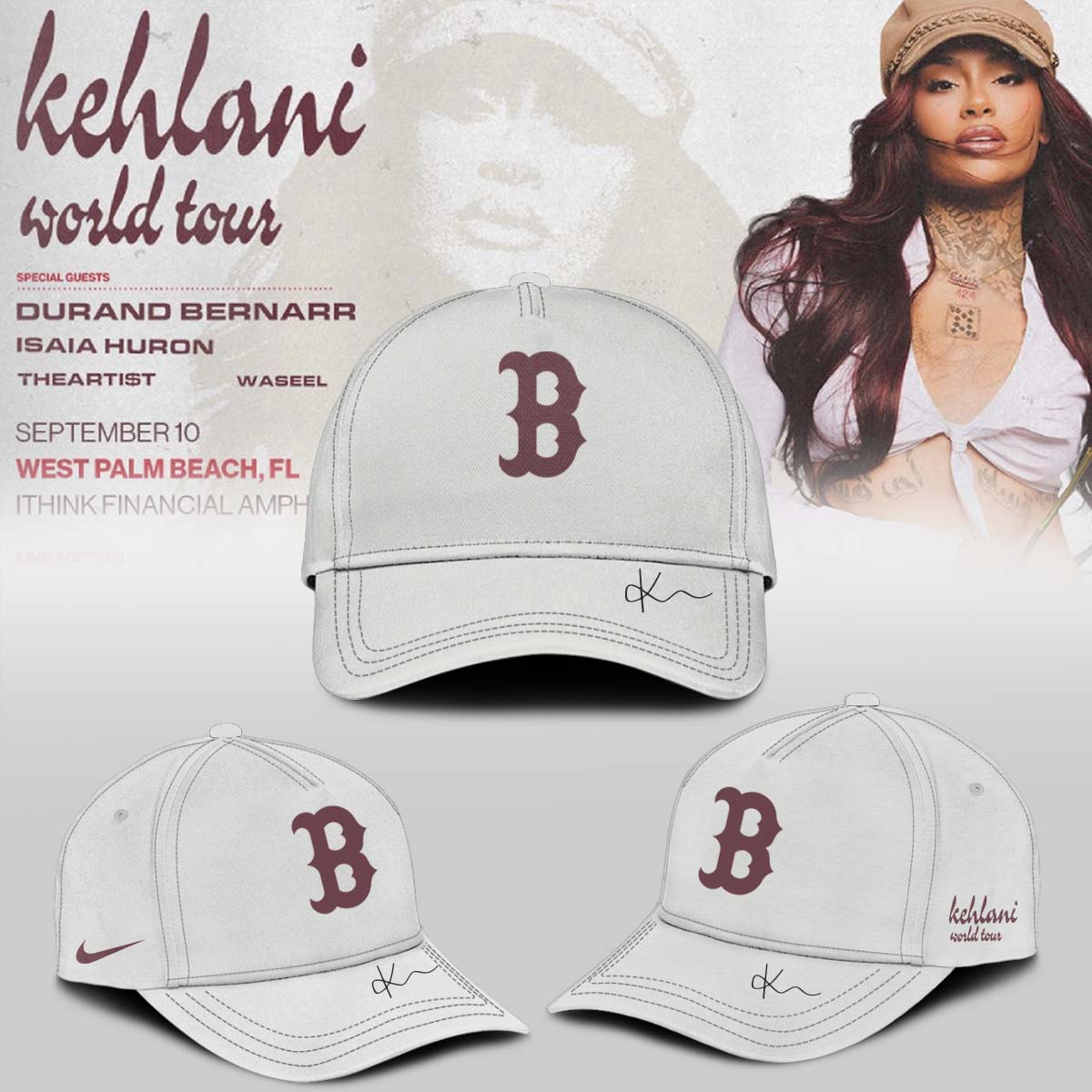 Kehlani World Tour Limited Edition Signature – Jersey 1
