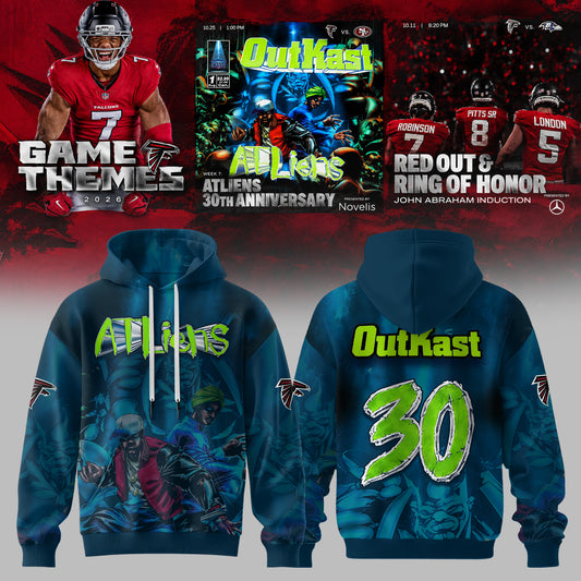 _ FALCONS × OUTKAST ATLiens 30TH ANNIVERSARY 2026 Edition Hoodie