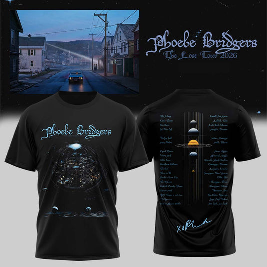 Phoebe Bridgers The Lost Tour TShirt