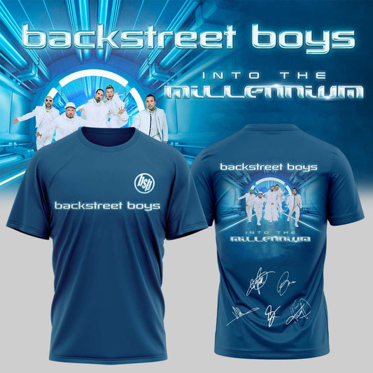 Backstreet Boys ”Into The Millennium” Limited Edition Signature – Tshirt