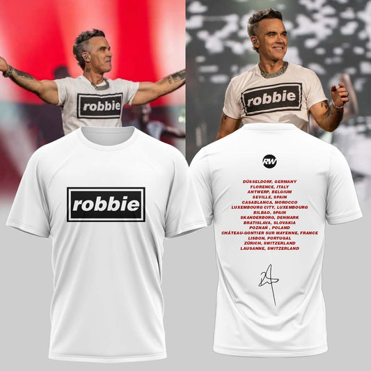 .Robbie Williams BRITPOP World Tour TShirt
