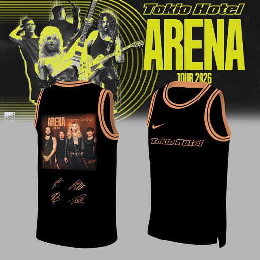 ,,.Tokio Hotel ”ARENA TOUR 2026” Limited Edition Signature – Jersey