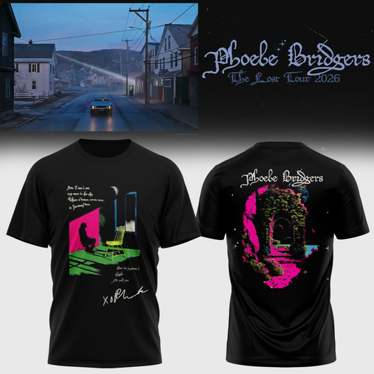 Phoebe Bridgers The Lost Tour TShirt