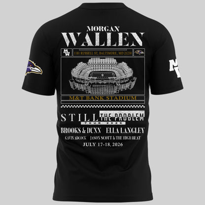Exclusive Version Baltimore Ravens xMW  Black Tshirt 2026