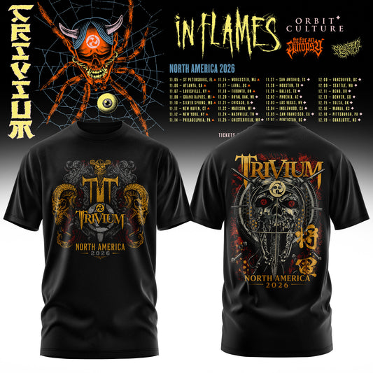 TRIVIUM – NORTH AMERICA TOUR 2026 COLLECTION TEE