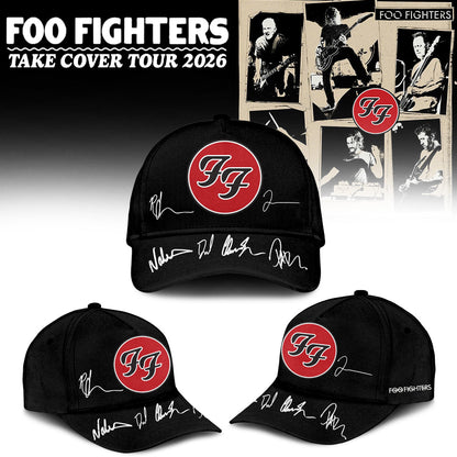 FF ”Take Cover Tour 2026” Limited Edition Signature – Hoodie