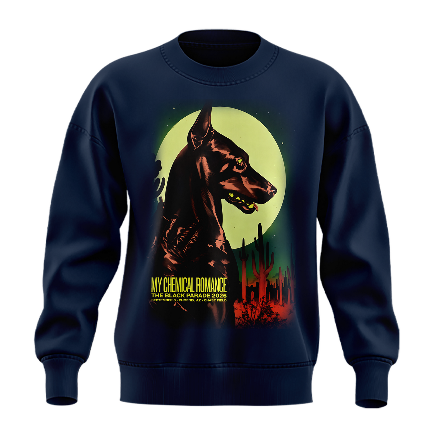 Exclusive City Edition My Chemical Romance x Arizona Diamondbacks Navy Sweatshirt 2026