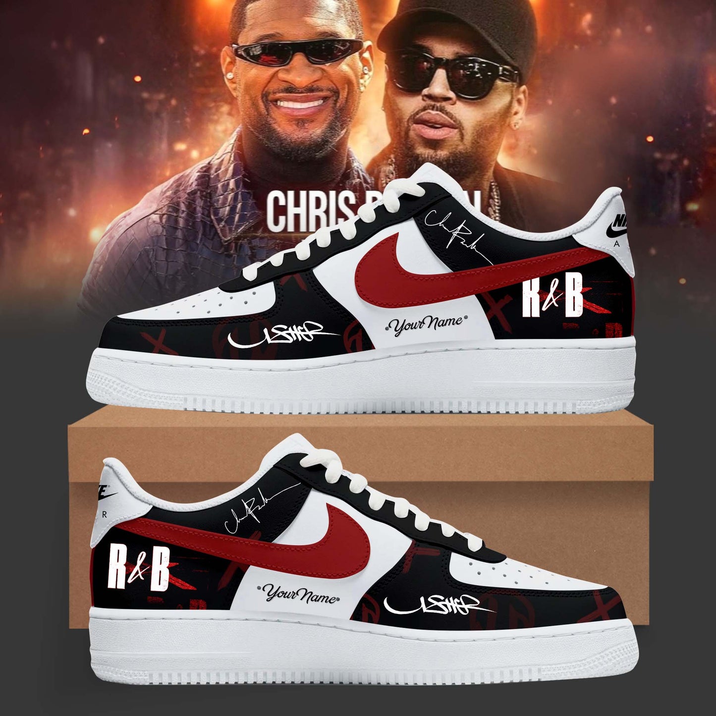 _CHRIS BROWN x RAYMOND USHER – R&B TOUR 2026 Collection Shoes