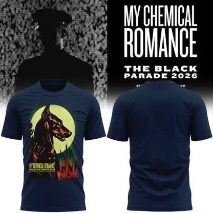 Exclusive City Edition My Chemical Romance x Arizona Diamondbacks Navy T-Shirt 2026