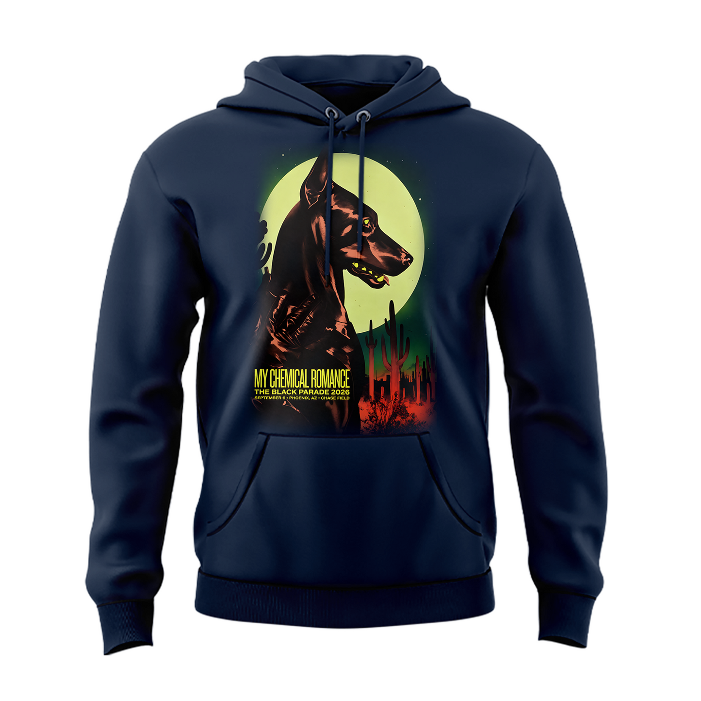 Exclusive City Edition My Chemical Romance x Arizona Diamondbacks Navy Hoodie 2026
