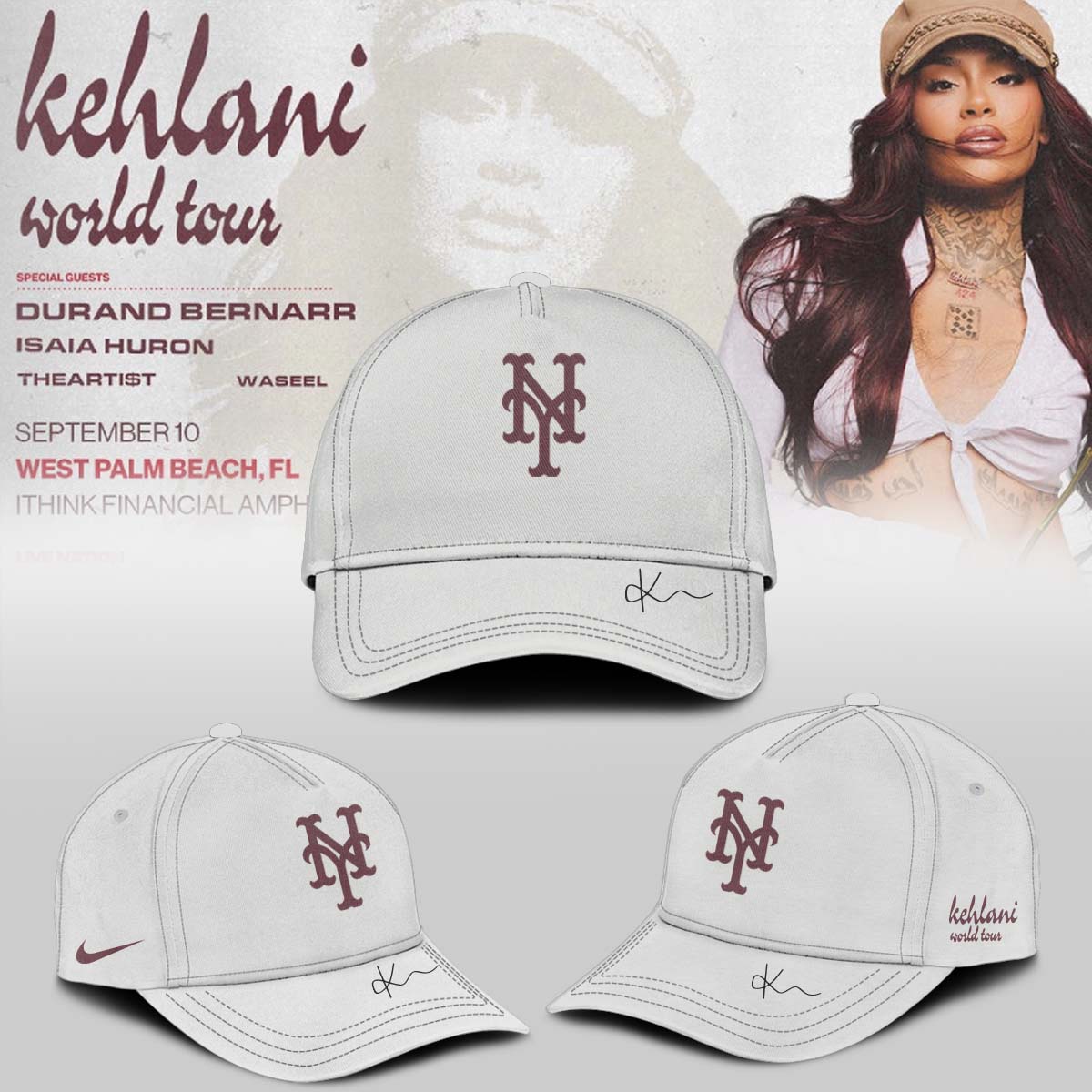 Kehlani World Tour Limited Edition Signature – Jersey 1
