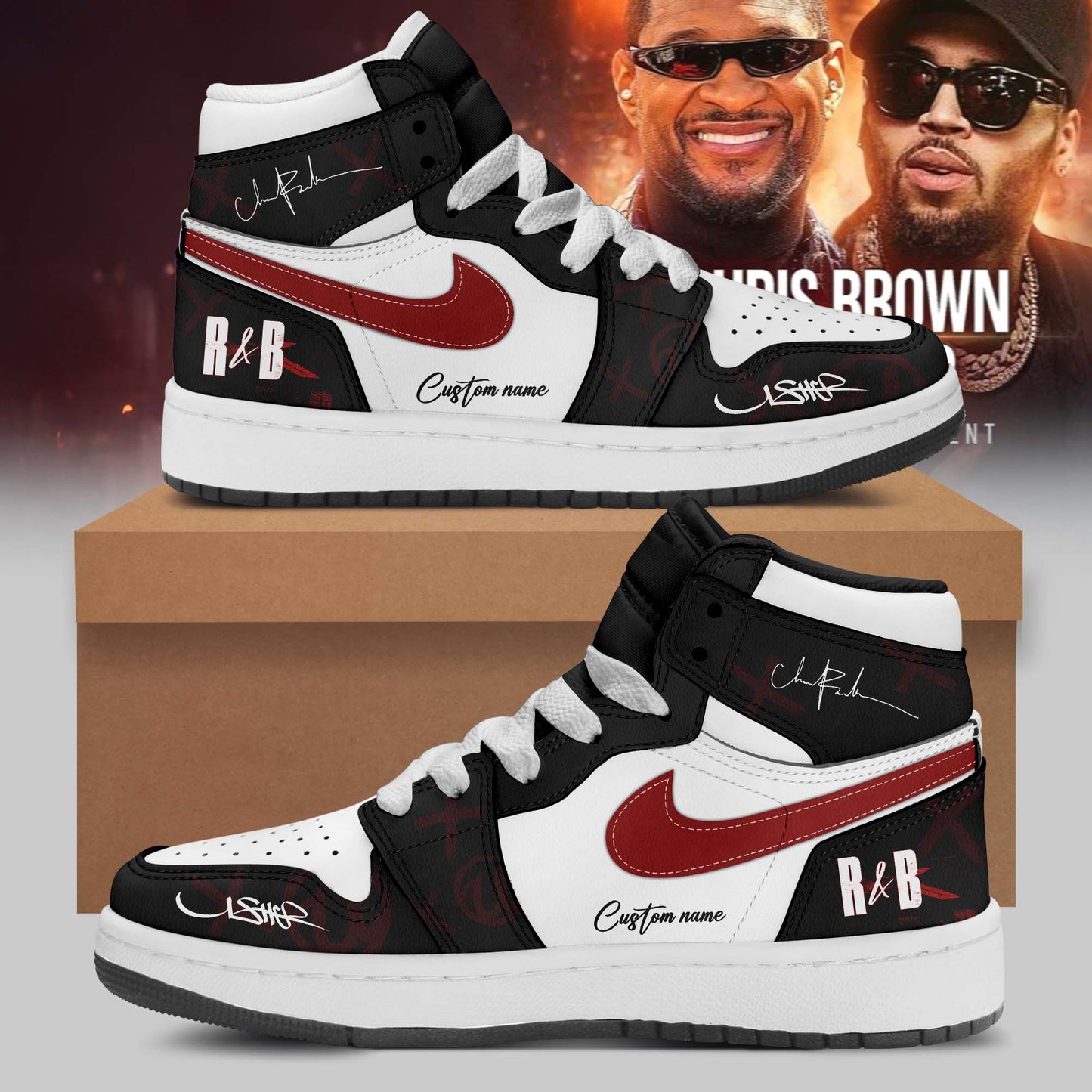 _CHRIS BROWN x RAYMOND USHER – R&B TOUR 2026 Collection Shoes