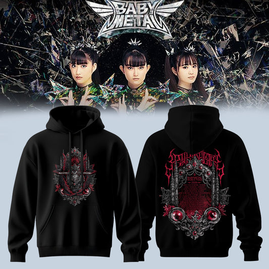 BbyMtl World Tour 2026 Premium 3D Hoodie V2