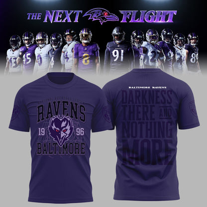 Limited Edition B.Ravens The Next Flight Shirt