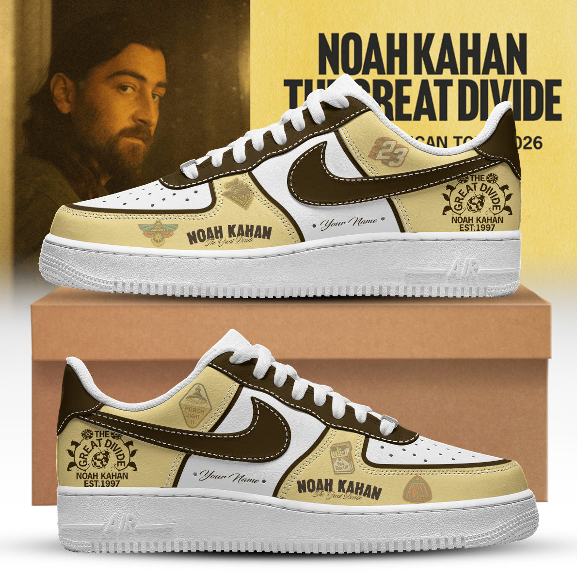 Noah Kahan The Great Divide Tour 2026 Shoes