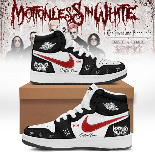 Motionless In White “The Sweat and Blood Tour 2026” Signature Limited Edition – Shoes