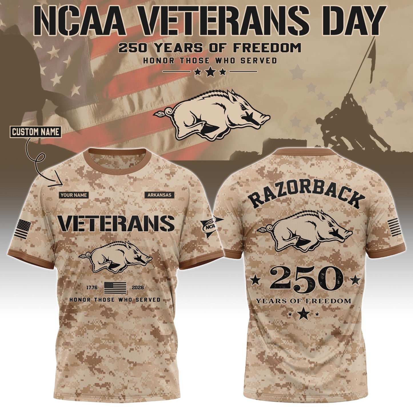 ARK Special Veterans Day 2026 Limited Edition T.shirt