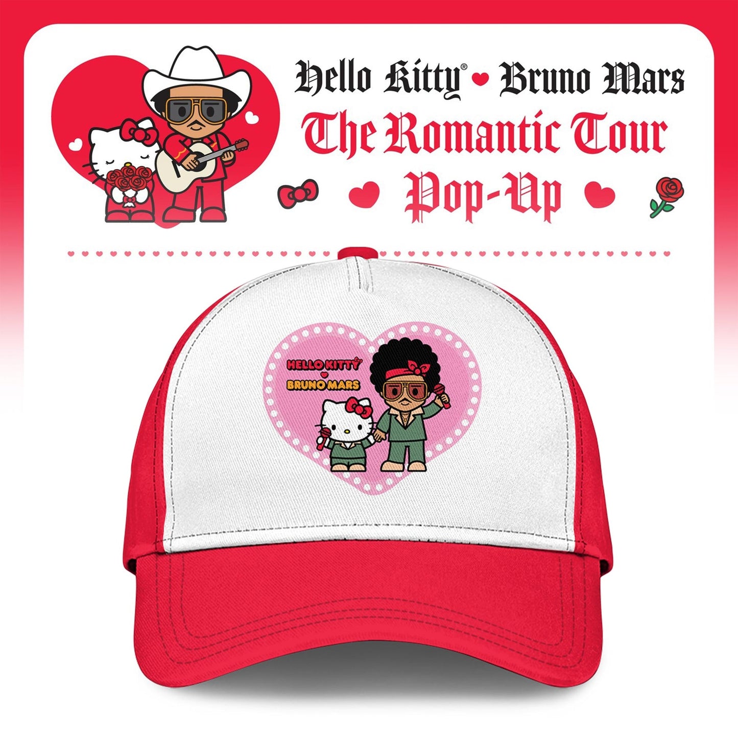 Bruno Mars x Hello Kitty "The Romantic Tour" Jersey