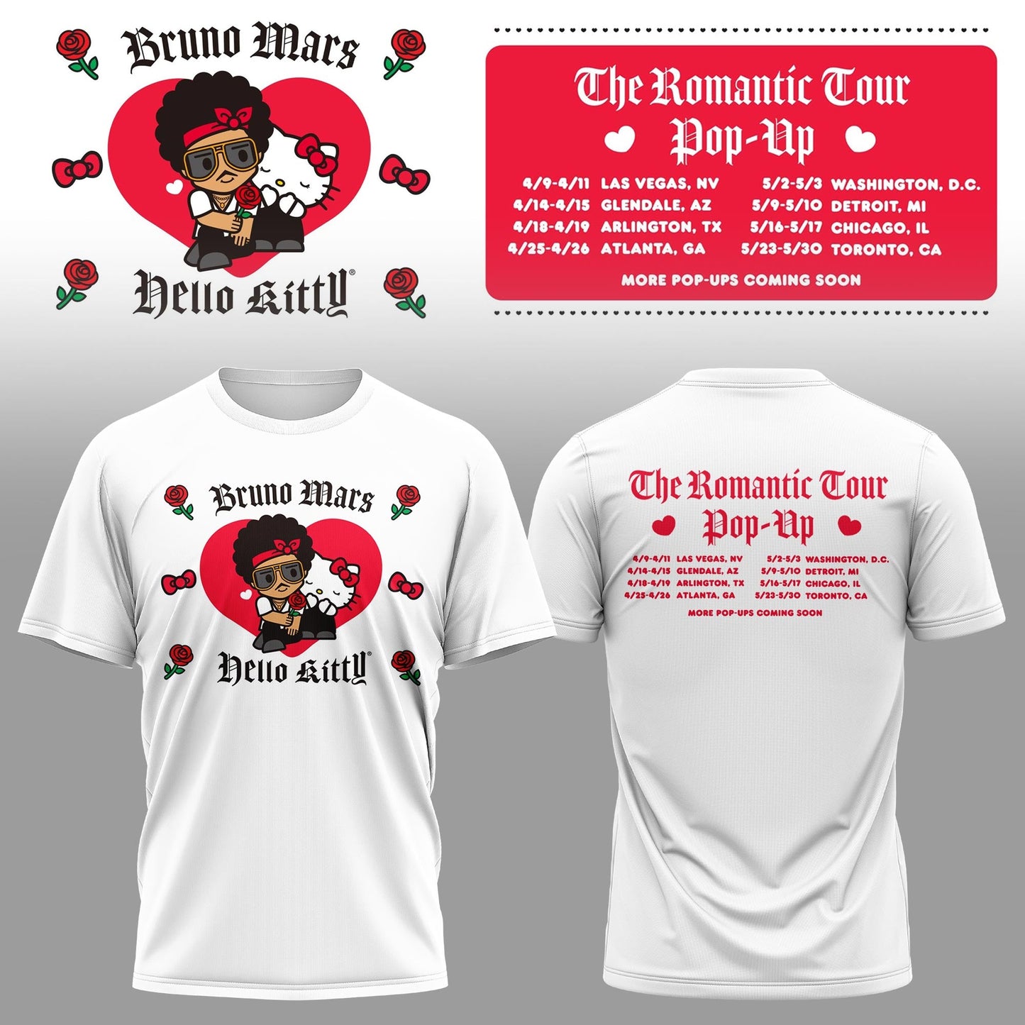 _BM x HK “The Romantic Tour” T-shirt