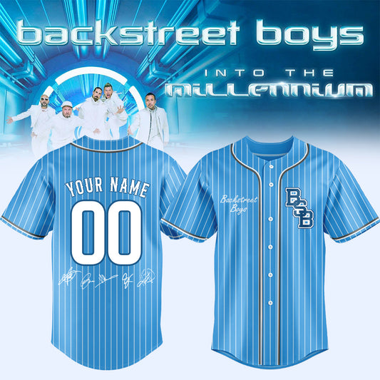 ,,.Backstreet Boys ”Into The Millennium” Limited Edition Signature – Jersey (Custom Name&Custom Number)