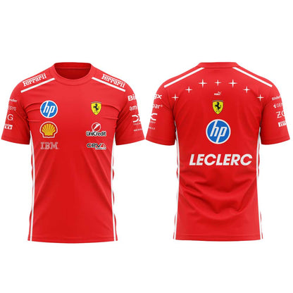 . Scuderia Ferrari HP Leclerc 2026 Monza Grand Prix Shirt