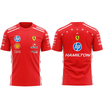. Scuderia Ferrari HP Hamilton 2026 Monza Grand Prix Shirt