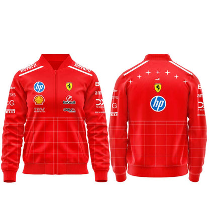 . Scuderia Ferrari HP 2026 Monza Grand Prix Zip Jacket