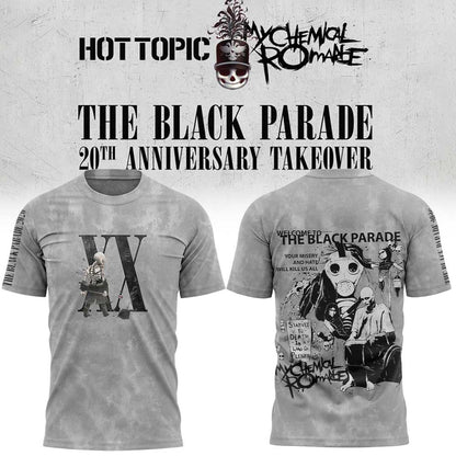 . My Chemical Romance Celebrate the 20th anniversary Of Shirt V2