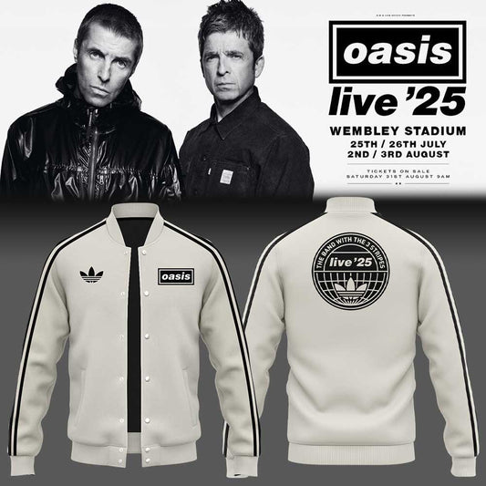 . Limited Edition Oasis “Live ’25” London Cream Jacket V2