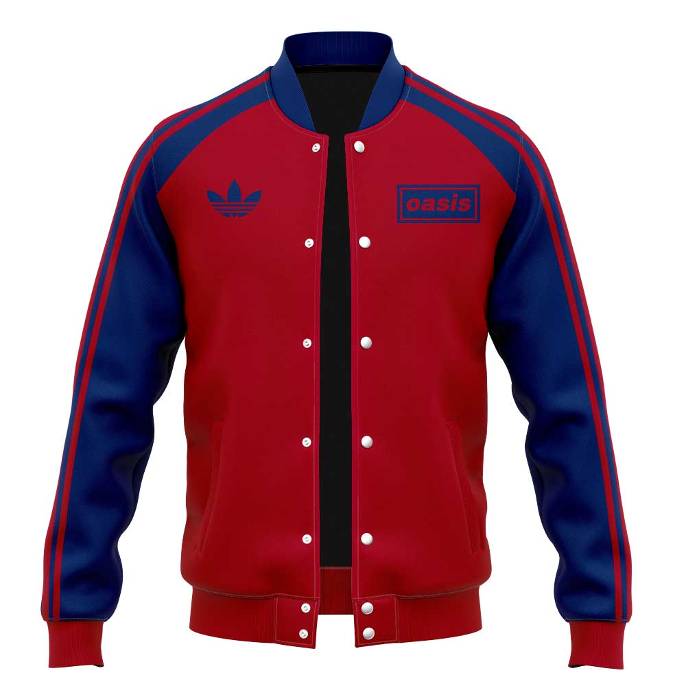 . Limited Edition Oasis “Live ’25” London Red Jacket V2