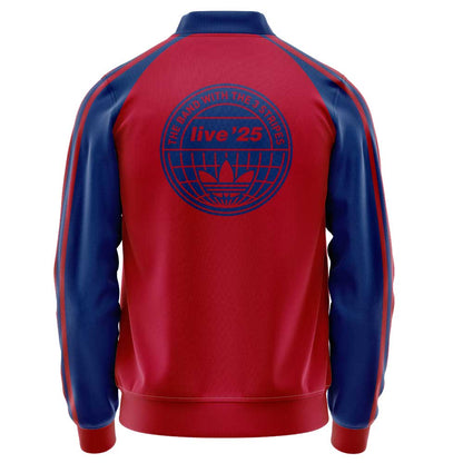 . Limited Edition Oasis “Live ’25” London Red Zip Jacket V2