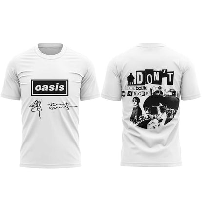 . Oasis: Don’t Look Back in Anger 30th Signature Limited Shirt V4