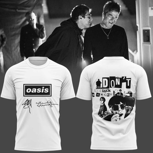 . Oasis: Don’t Look Back in Anger 30th Signature Limited Shirt V4