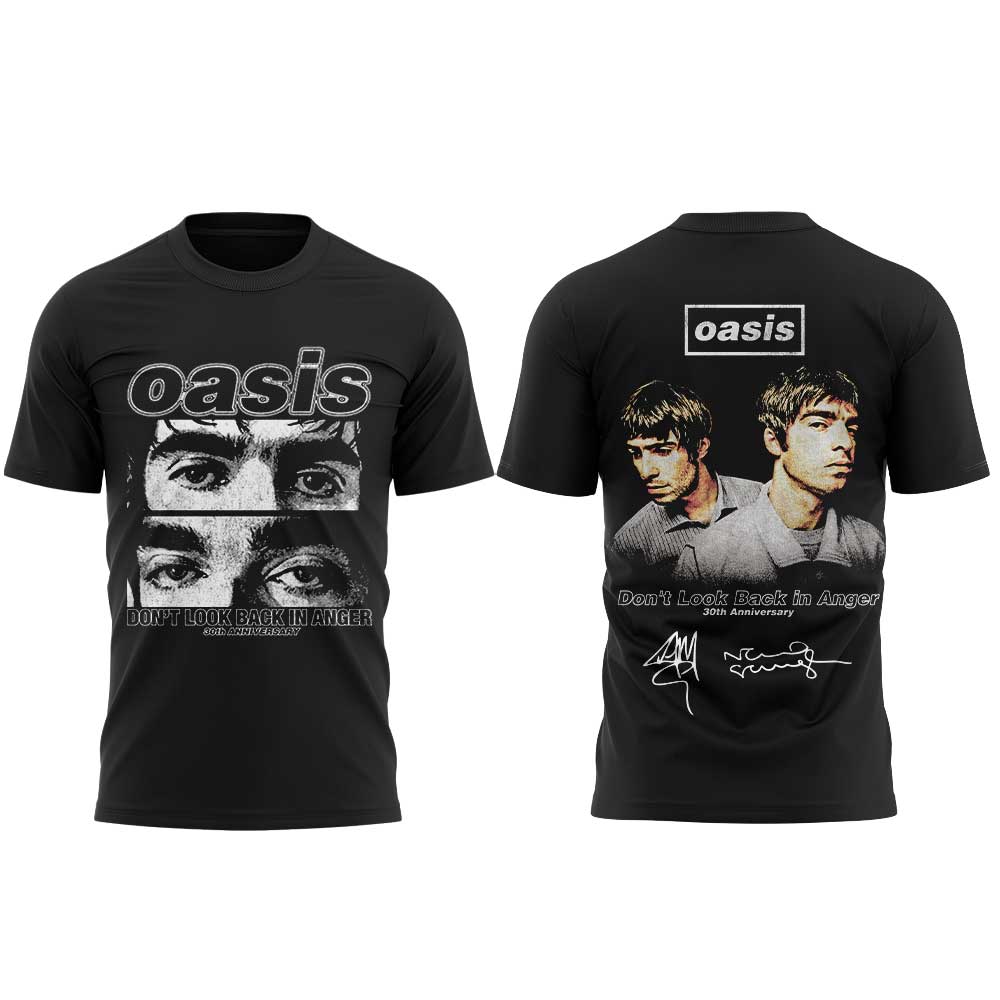 . Oasis: Don’t Look Back in Anger 30th Signature Limited Shirt V2