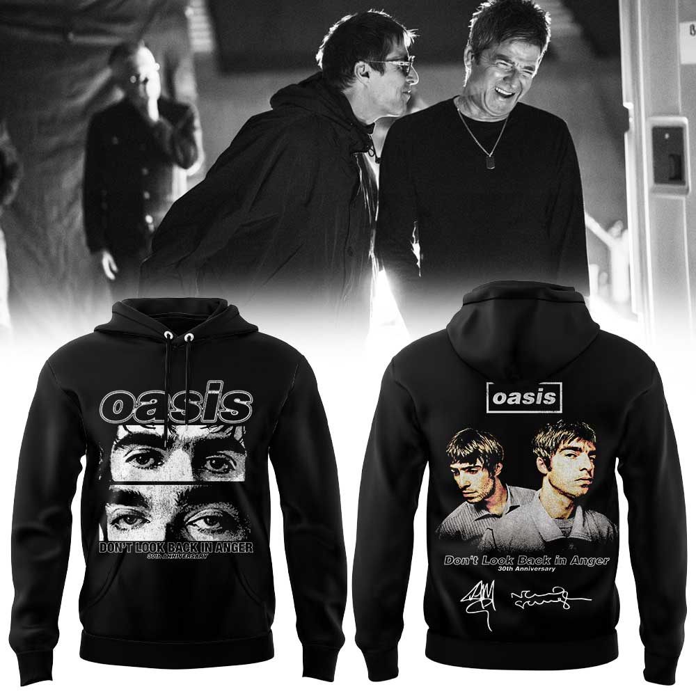 . Oasis: Don’t Look Back in Anger 30th Signature Limited Hoodie V2