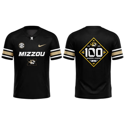 Mizzou Football Memorial Stadium 100th Anniversary edition Football Jersey
