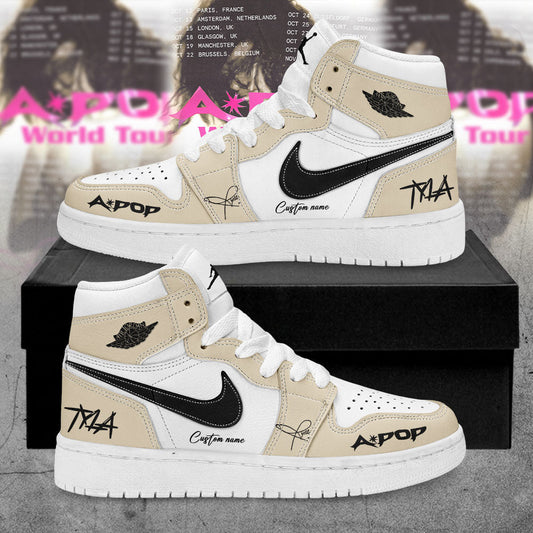 Tyla The A*POP World Tour 2026 V6 Signature Custom Name Shoes