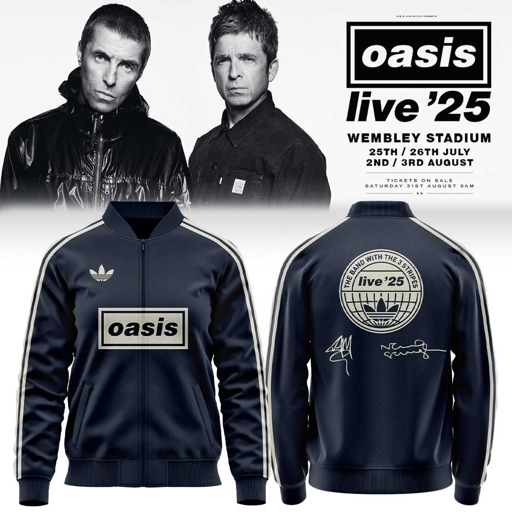. Limited Edition Oasis “Live ’25” Firebird Signature Zip Jacket