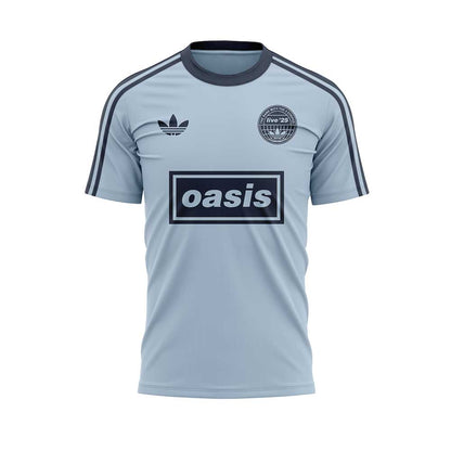 . Limited Edition Oasis “Live ’25” London Ocean Blue 25 Signature Shirt