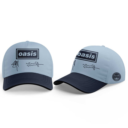 . Limited Edition Oasis “Live ’25” London Ocean Blue Oasis 25 Signature Shirt