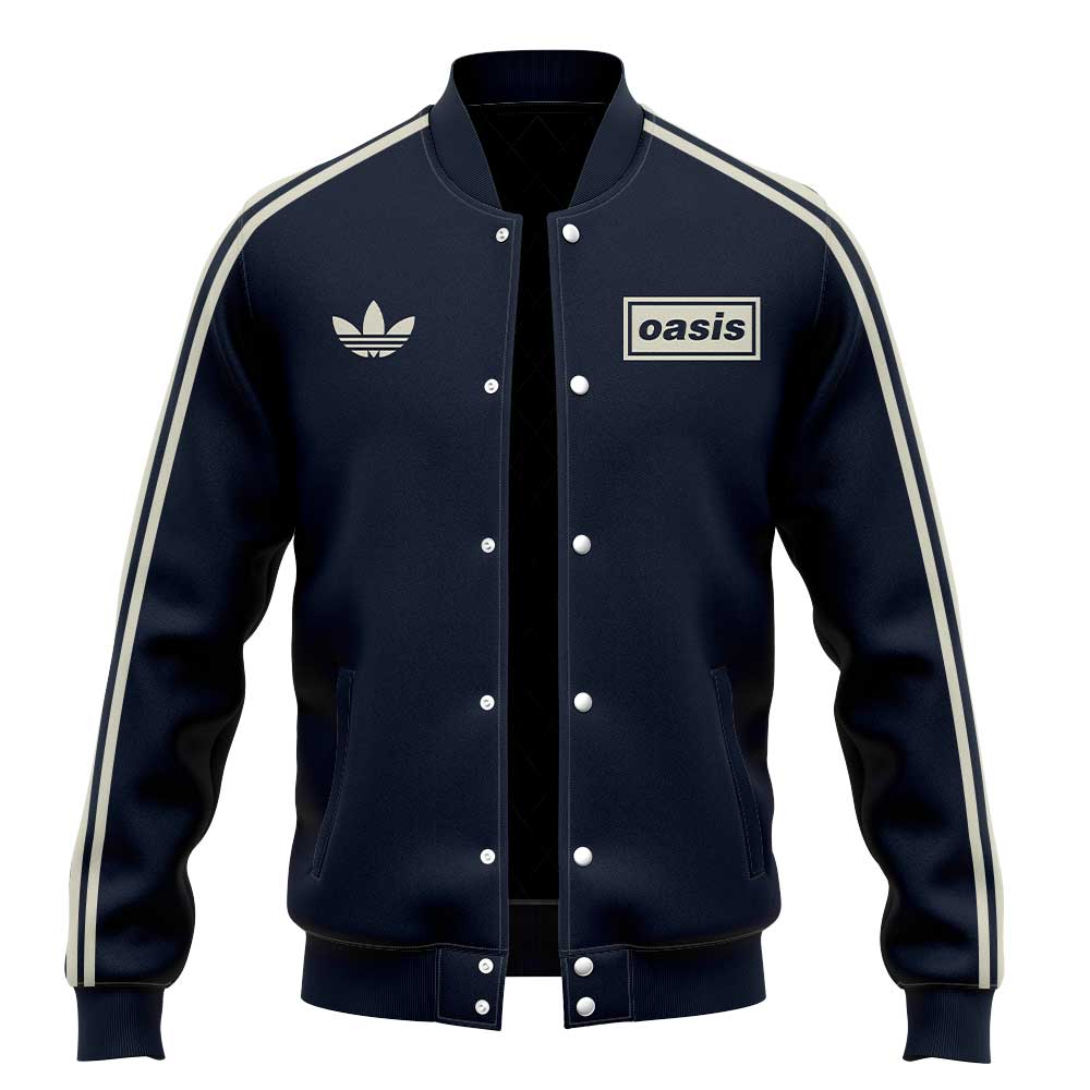 . Limited Edition Oasis “Live ’25” London Deep Blue Signature Jacket