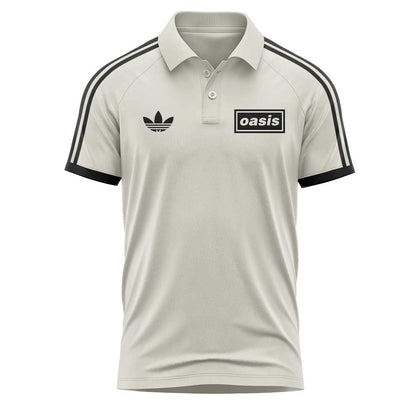 . Limited Edition Oasis “Live ’25” London Cream Signature Raglan Polo