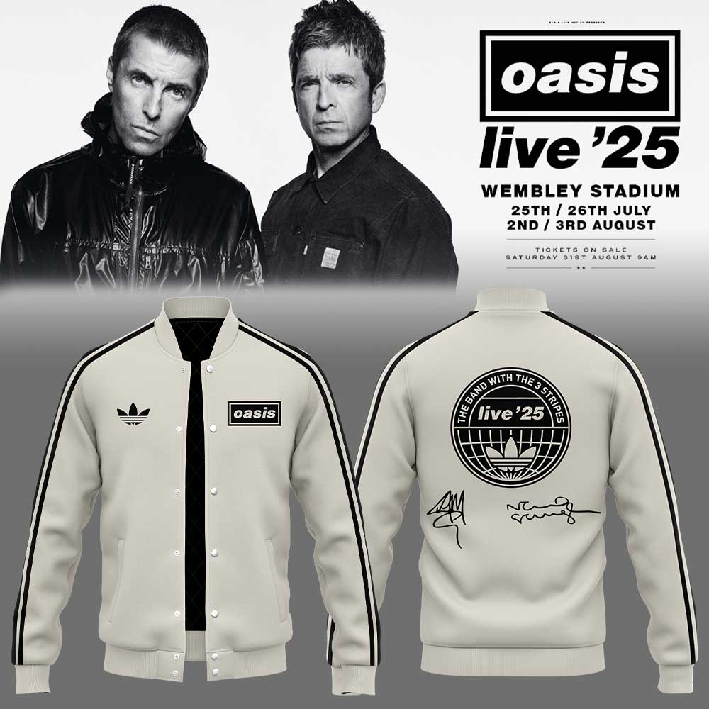 . Limited Edition Oasis “Live ’25” London Cream Signature Jacket