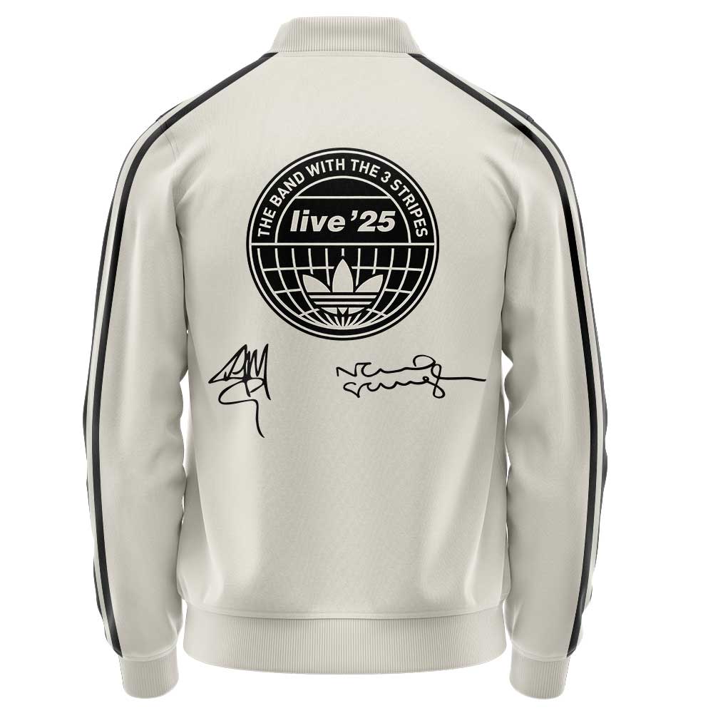 . Limited Edition Oasis “Live ’25” London Cream Signature Zip Jacket