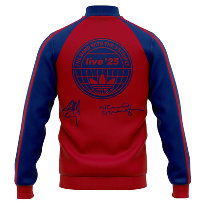 . Limited Edition Oasis “Live ’25” London Red Signature Jacket