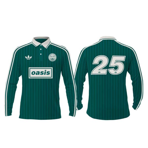 . OASIS LIVE ’25 DROP 2 Green Long Polo