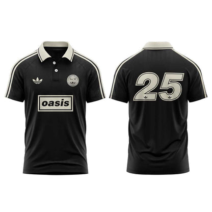 . OASIS LIVE ’25 DROP 2 Black Polo V2