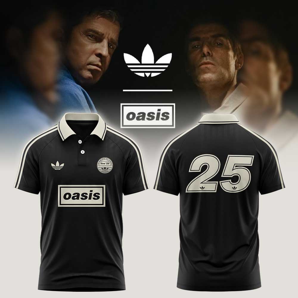 . OASIS LIVE ’25 DROP 2 Black Polo V2