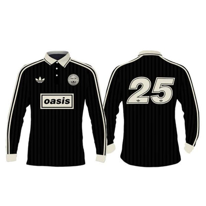 . OASIS LIVE ’25 DROP 2 Black Long Polo V2